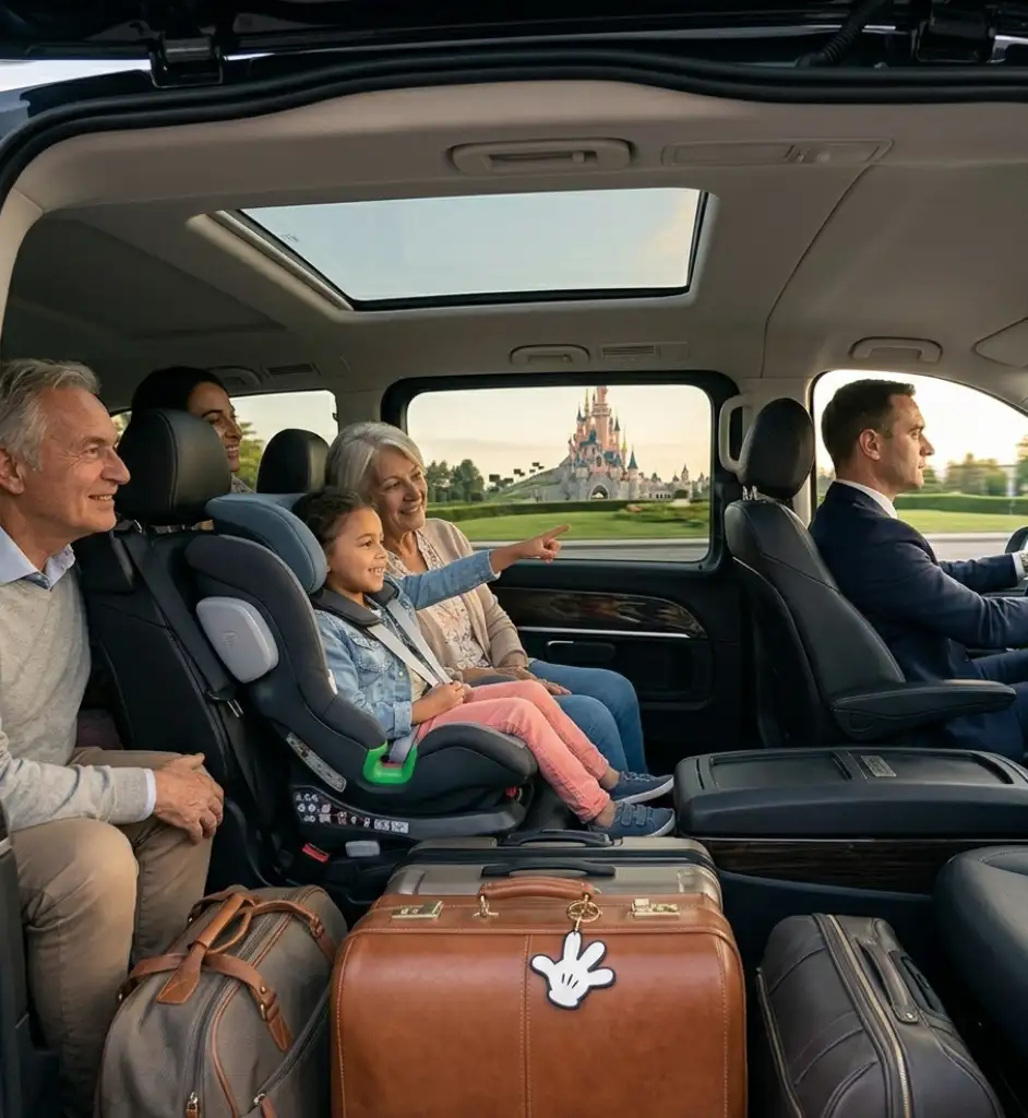 Paris to Disney Taxi Service